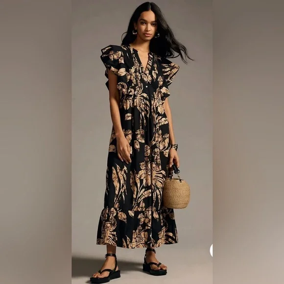 chinese dress ladies Casanova Leopard Mesh Maxi Dress